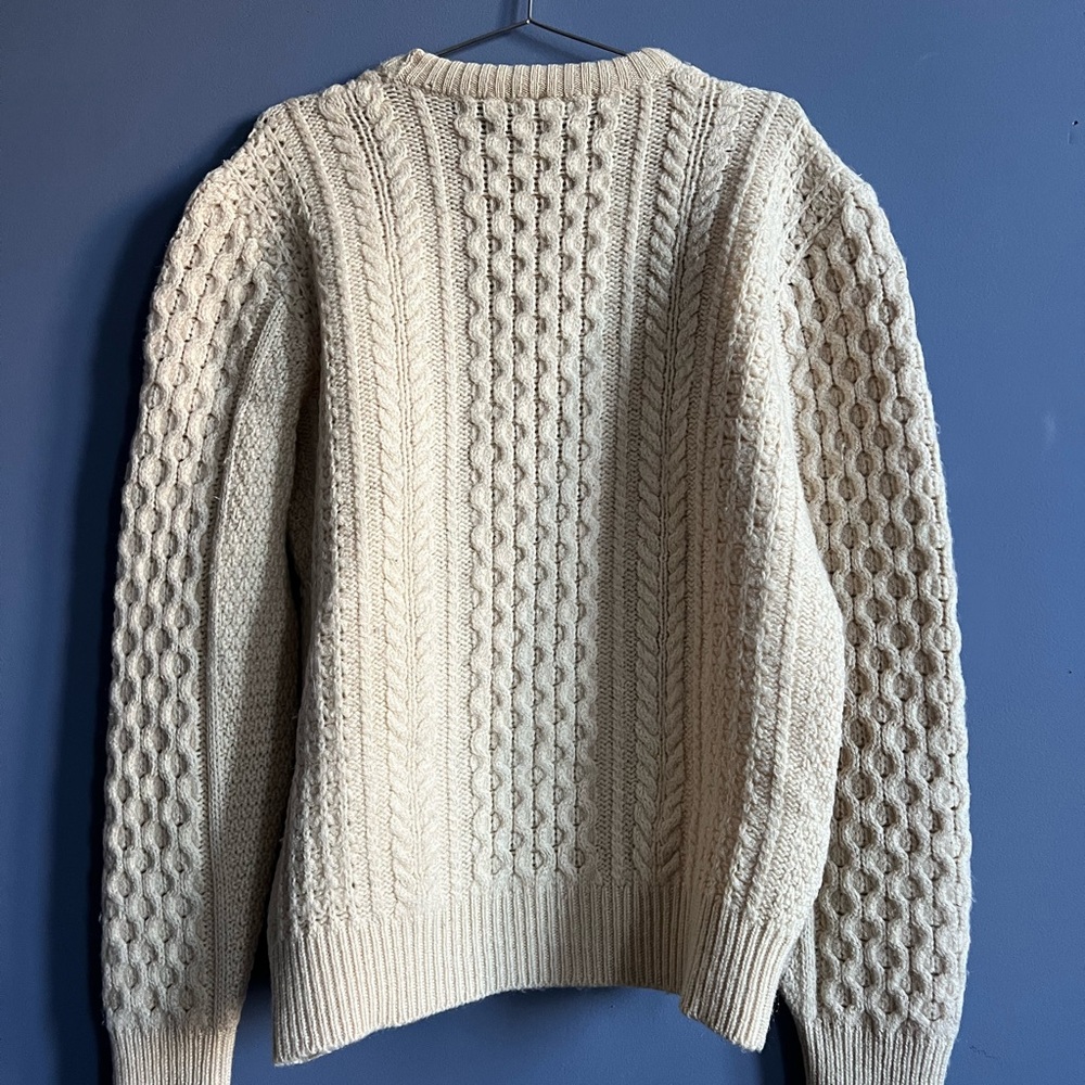 Pendleton Men's Crewneck Sweater in Beige - Picture 3 of 6